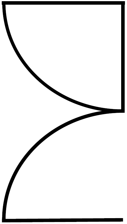 両開きドア(開)