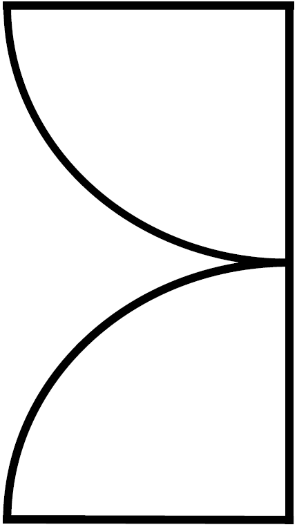 両開きドア(閉)